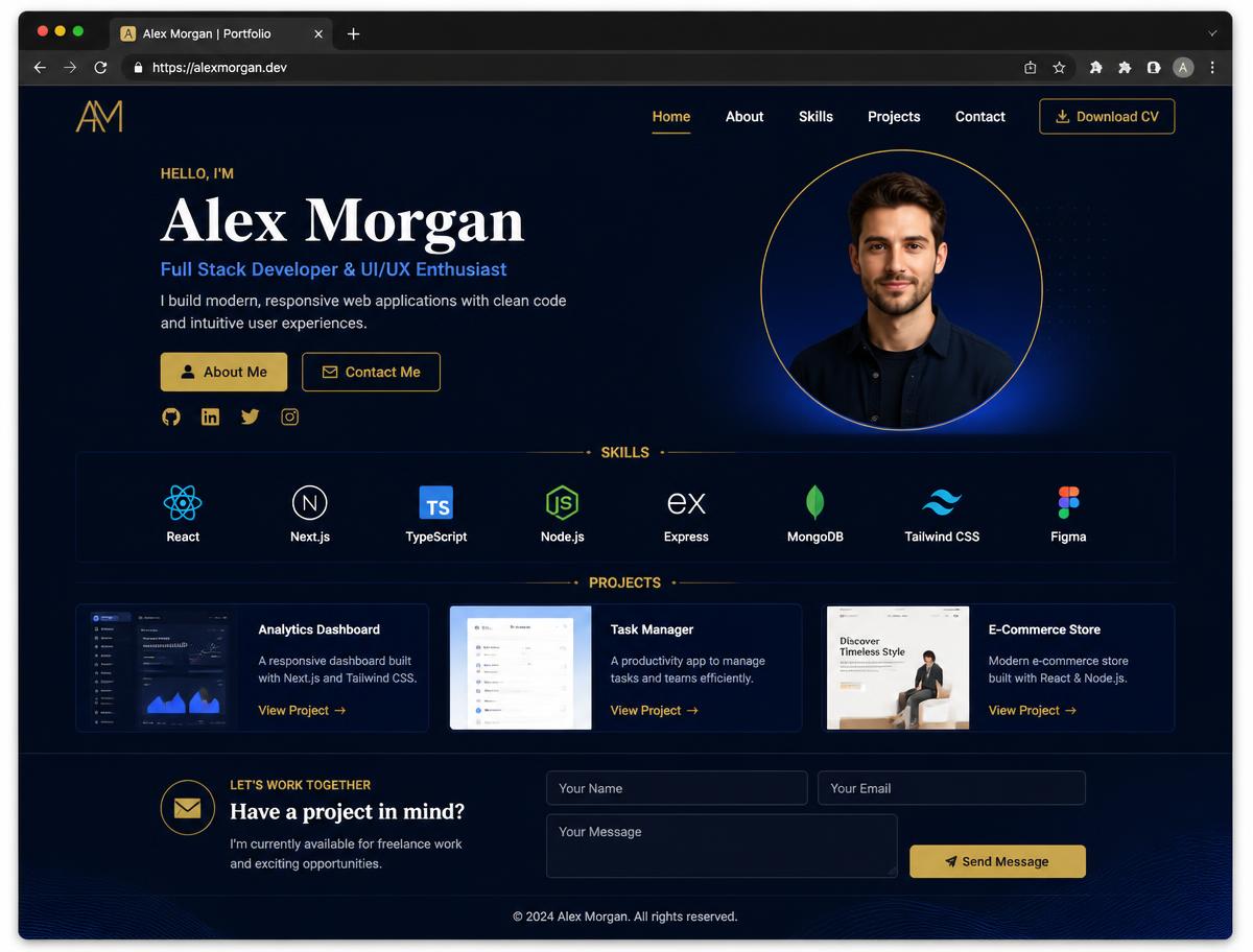Client Portfolio — Ratthi website mockup